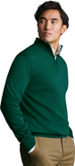 Charles Tyrwhitt Merino Zip Neck Long Sleeve Sweater