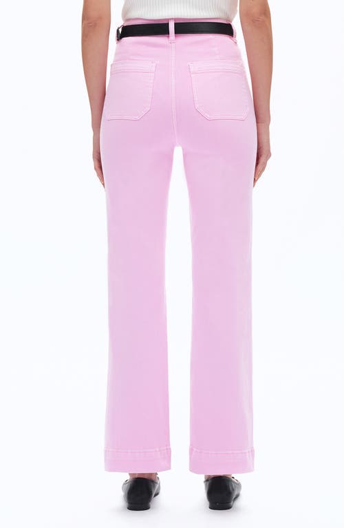 Bayeas High Waist Bootcut Jeans In Pink