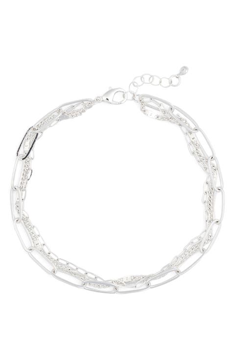 Layered Chain Anklet