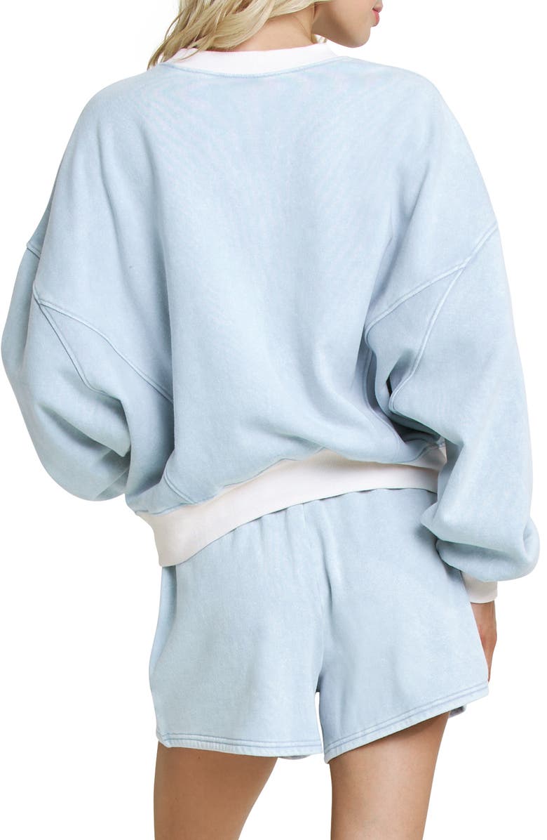 Honeydew No Plans Graphic Sweatshirt, Alternate, color, Hudson