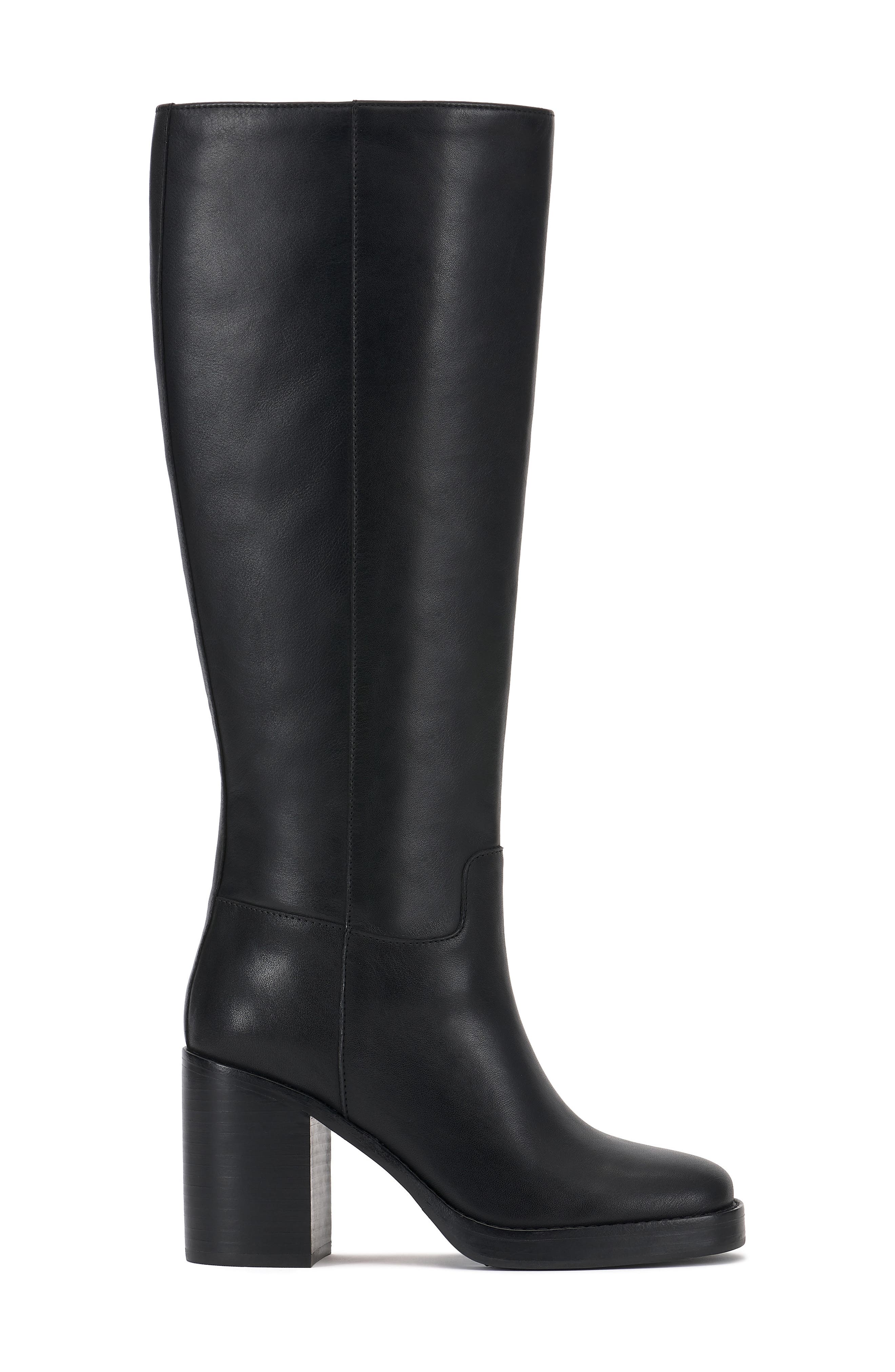 Vince Camuto Gibi Knee High Boot, Alternate, color, Black Black