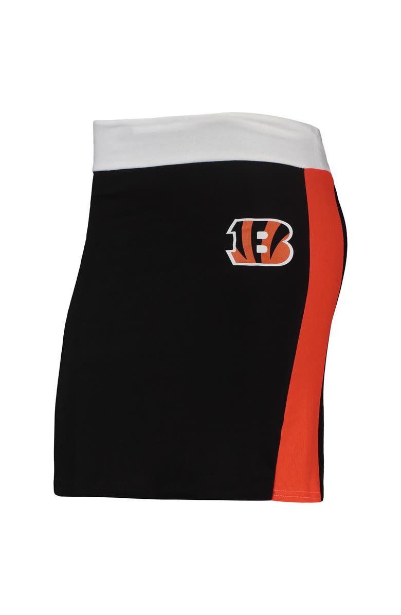 REFRIED APPAREL Women's Refried Apparel Black Cincinnati Bengals Sustainable Short Skirt, Alternate, color, 