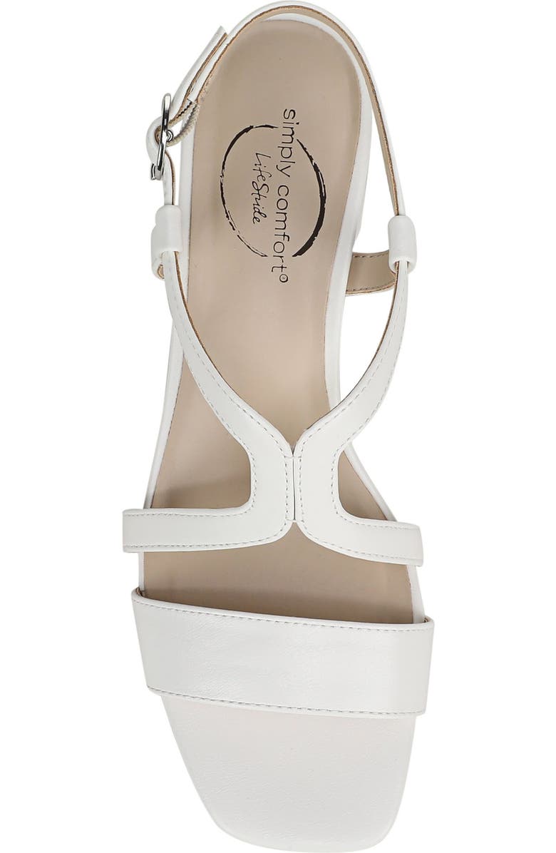 LifeStride Toya Sandal, Alternate, color, Bright White