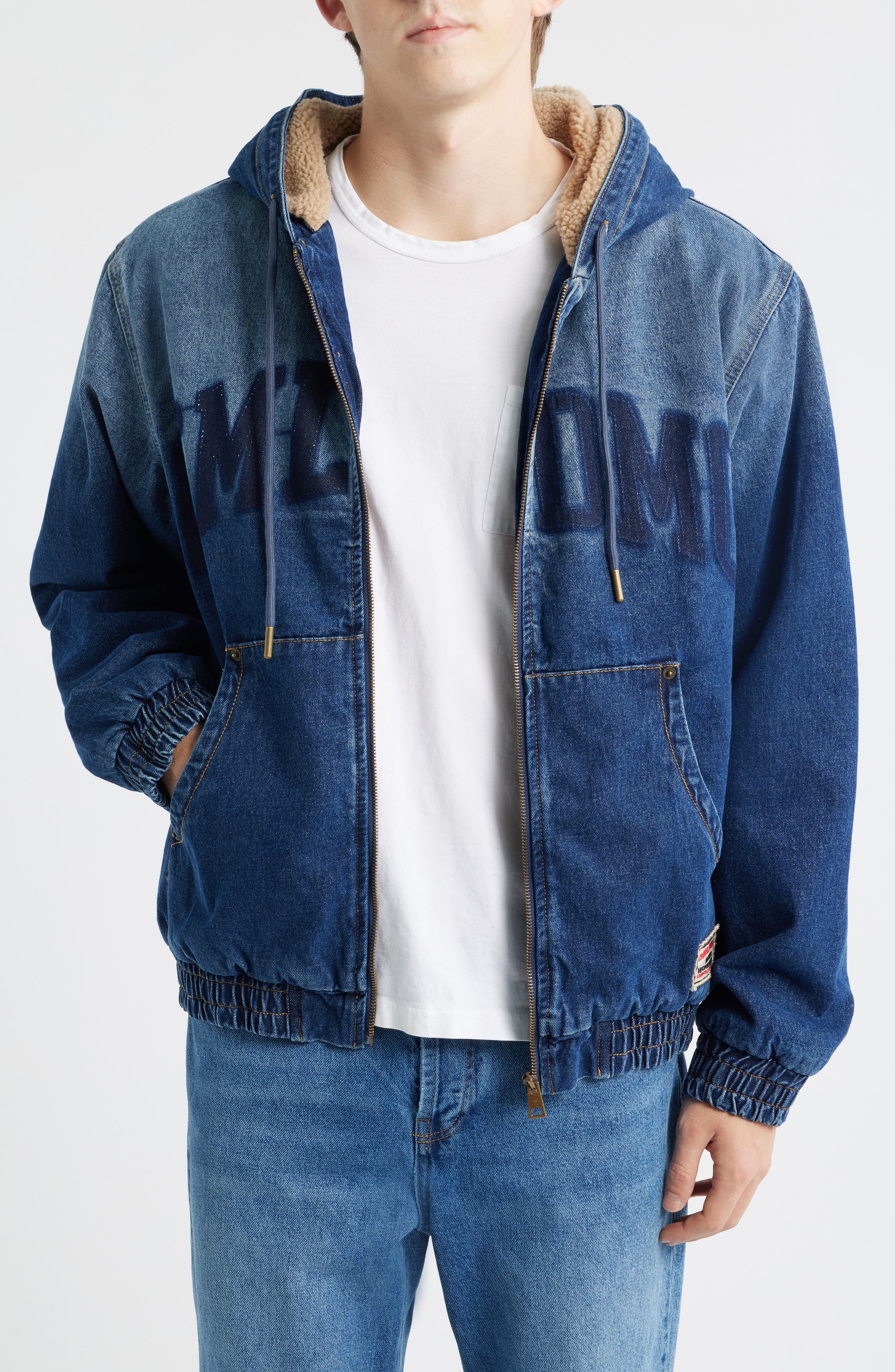 CRIMINAL DAMAGE Davies Hooded Denim Jacket
