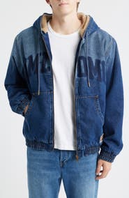CRIMINAL DAMAGE Davies Hooded Denim Jacket