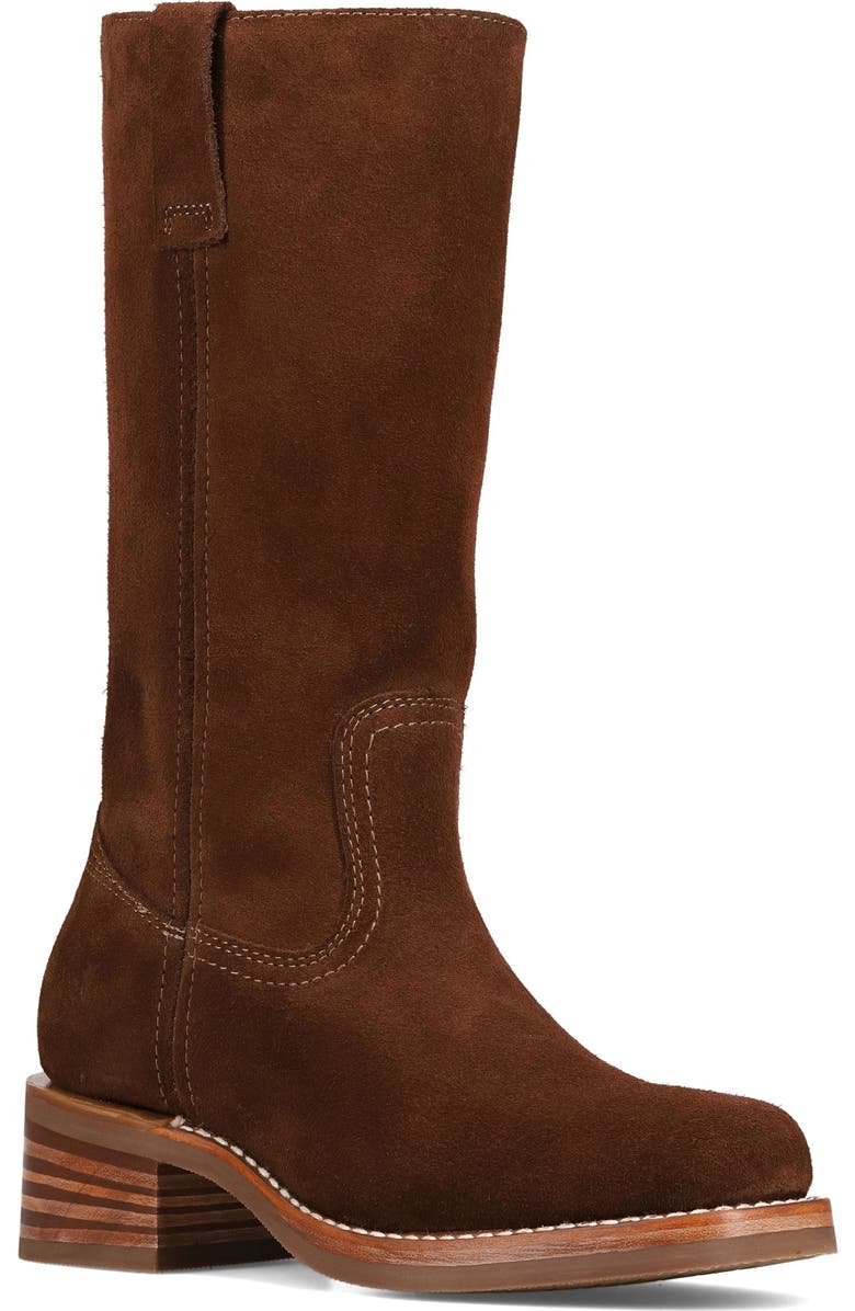 Frye Campus 12R Boot, Main, color, Brownie