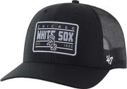 '47 Men's '47 Black Chicago White Sox Hardline Trucker Adjustable Hat