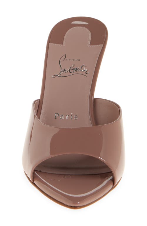 Christian Louboutin Miss Z Pointed Toe Sandal In Vintage Rose