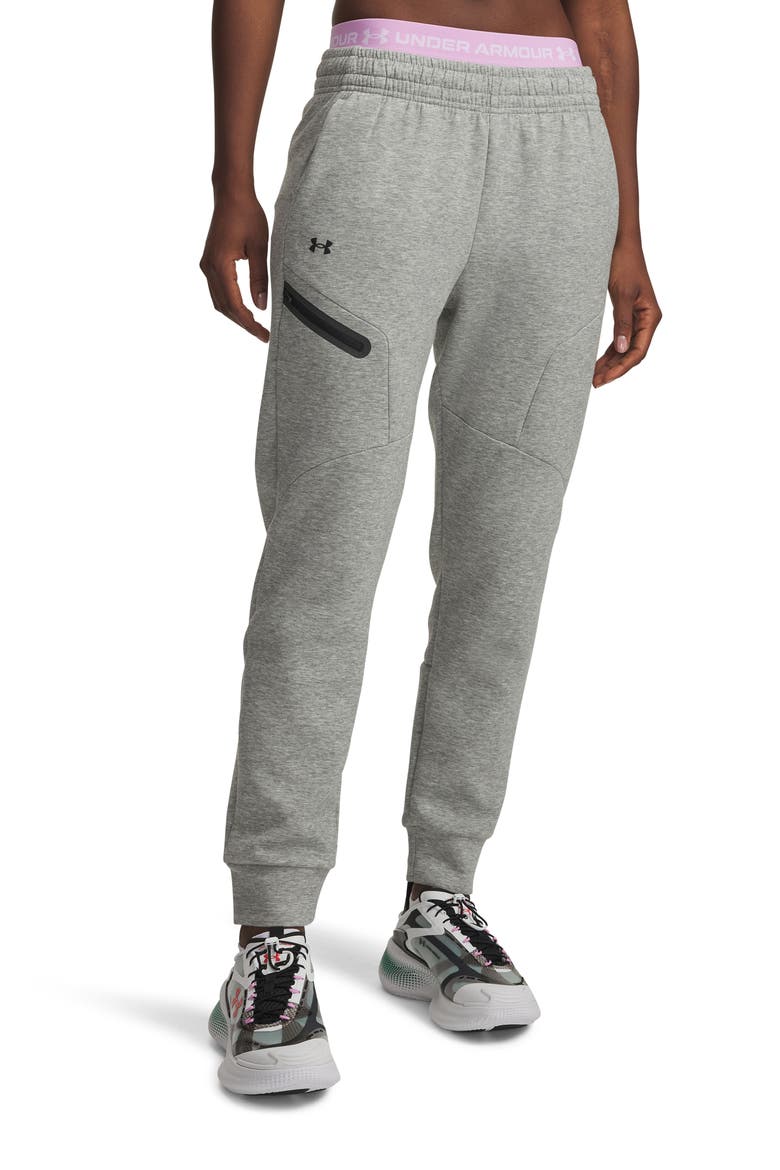 Unstoppable Fleece Joggers, Main, color, MOD GRAY / / BLACK