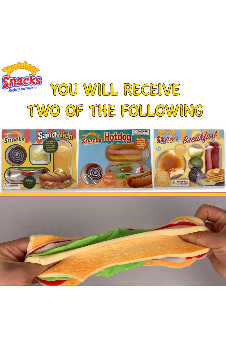 Stretcheez Snacks 2 pack, Mystery Combo, 3+, Alternate, color, Multicolored