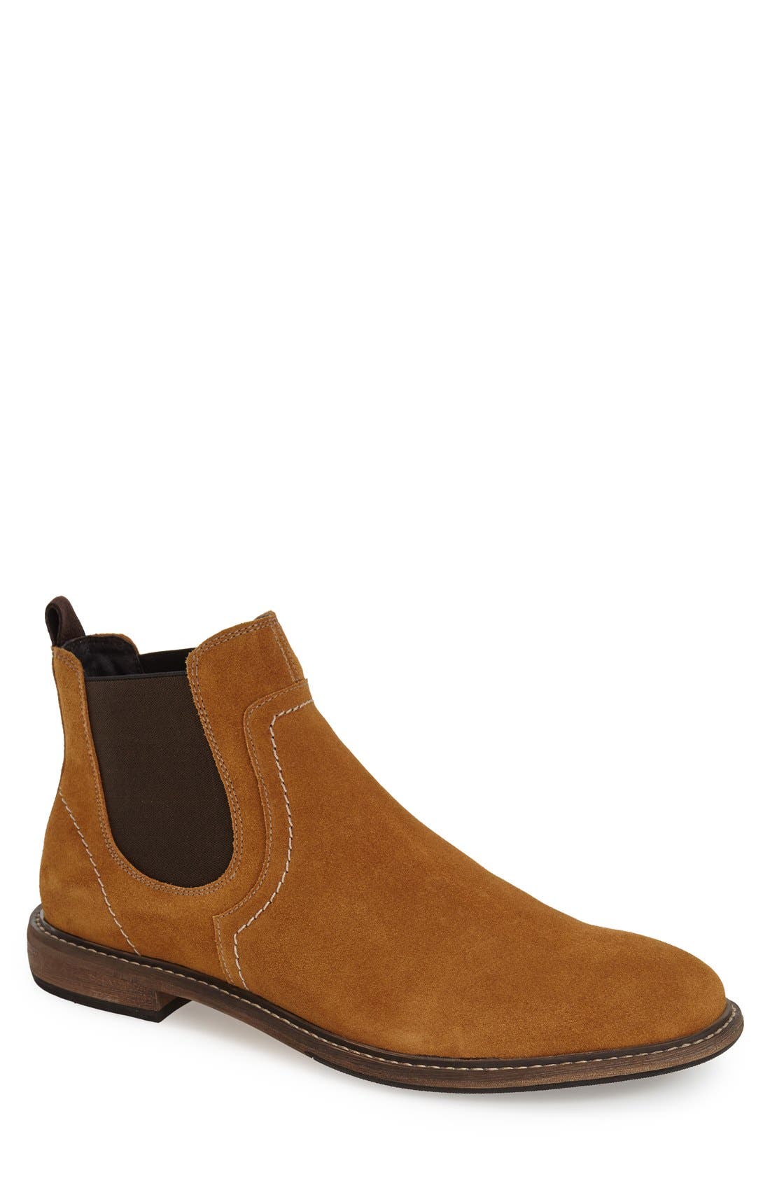 'Kingston' Chelsea Boot, Main, color, CAMEL