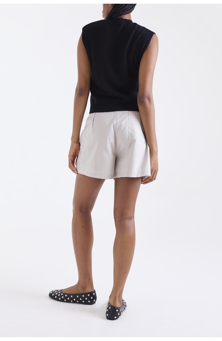 1982 Zarah Crew Neck 100% Cashmere Vest, Alternate, color, Black