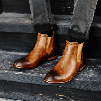 Landon Chelsea Boot - Wide Width