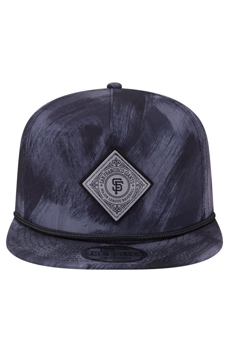New Era Men's New Era Navy San Francisco Giants Printed Golfer Snapback Hat, Alternate, color, Navy