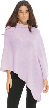 Monticelli Cashmere Pure Cashmere Textured Knit Poncho