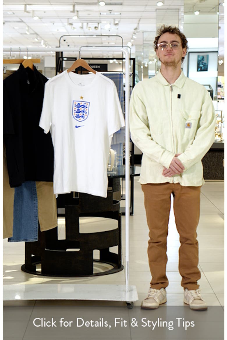 England Crest Cotton Graphic T-Shirt video
