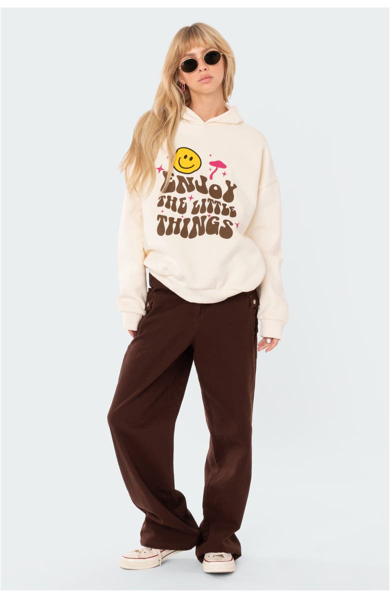 EDIKTED Enjoy Hoodie, Alternate, color, 