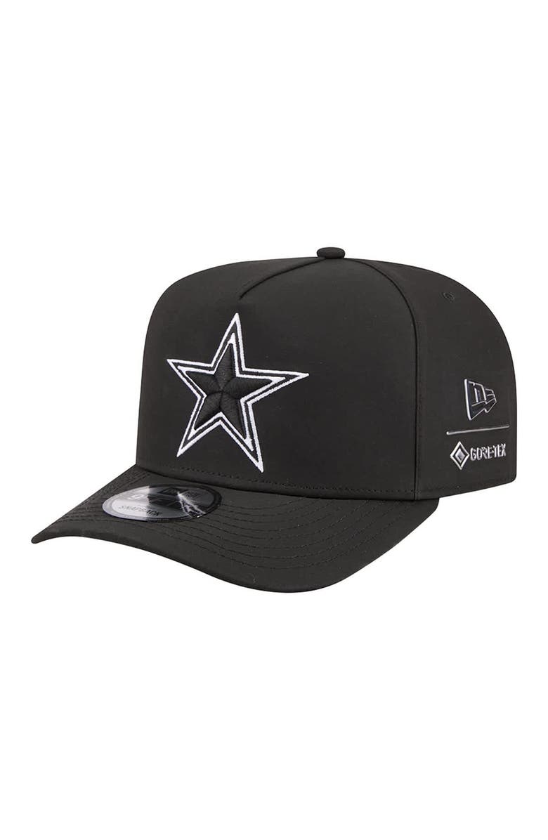New Era Men's New Era  Black Dallas Cowboys NFL New Era Gore-Tex A-Frame 9FIFTY, Main, color, Black
