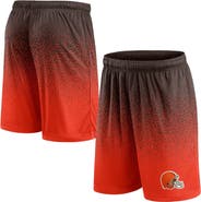 FANATICS Men's Fanatics Branded Brown/Orange Cleveland Browns Ombre Shorts