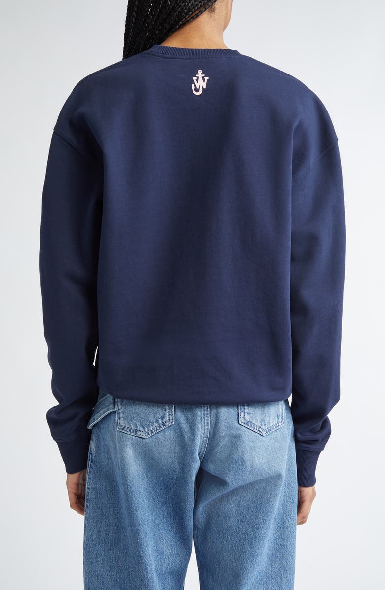 JW Anderson Real Sleep Graphic Sweatshirt, Alternate, color, 