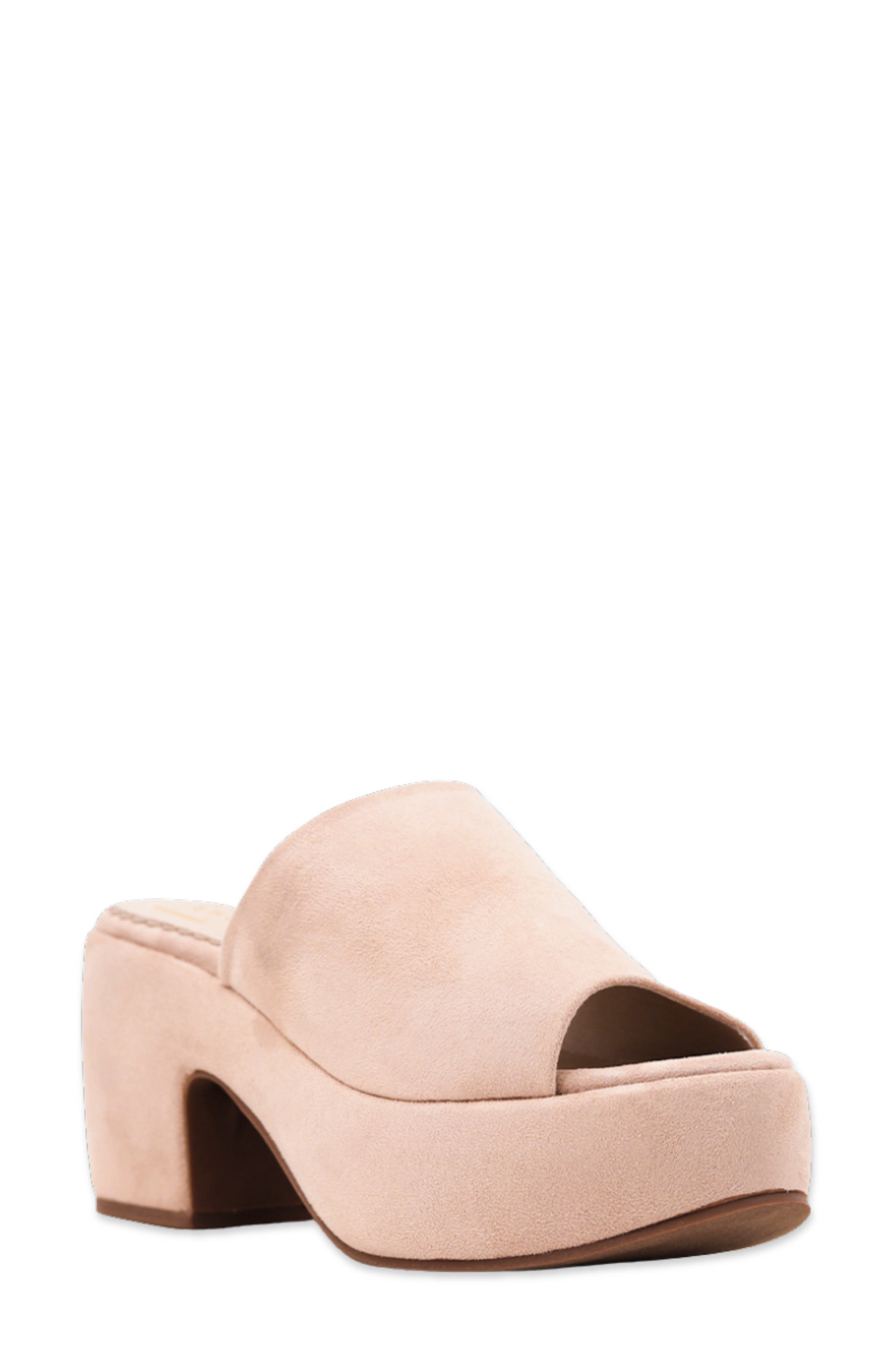 SHUSHOP Gypsy Platform Slide Sandal, Main, color, 