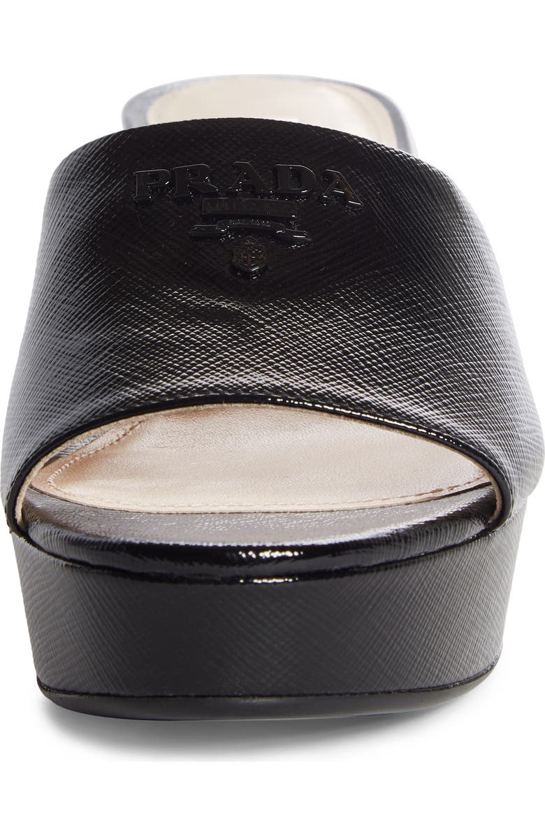Prada Platform Slide Sandal, Alternate, color,