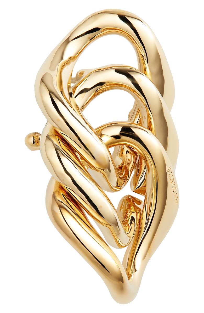 Balenciaga Linked Earrings, Alternate, color, 