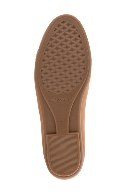 AEROSOLES AEROSOLES BIG BET BUCKLE ROUND TOE FLAT