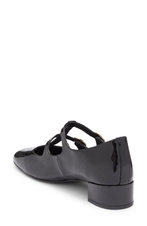 Jeffrey Campbell Filmstar Mary Jane Flat In Animal Print