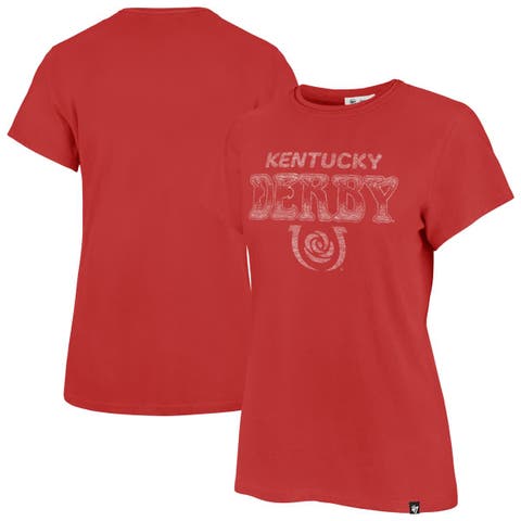Women's '47  Red  Kentucky Derby Frankie T-Shirt