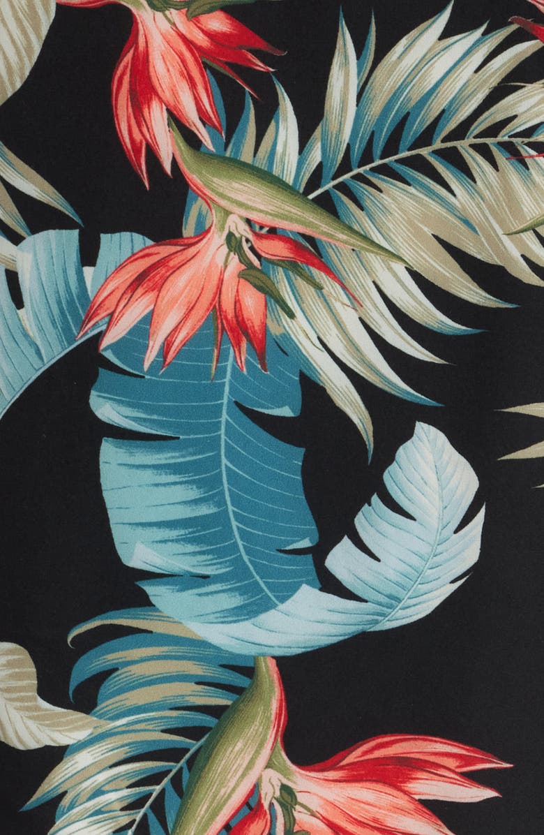 Tommy Bahama Amalfi Coast Paradiso Sands 6-Inch Board Shorts, Alternate, color, Black