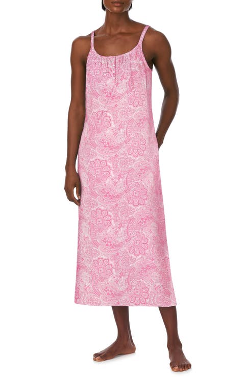 Sleeveless Cotton Nightgown