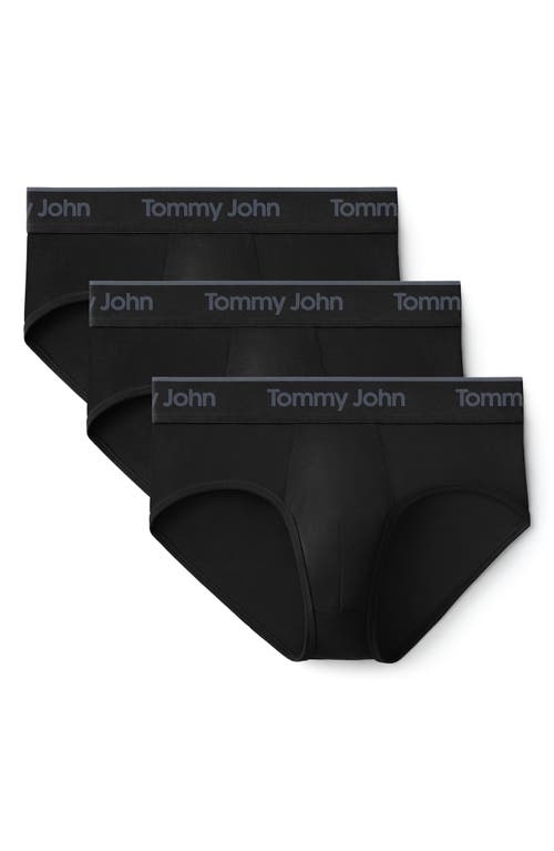 Tommy John Second Skin Modal Briefs In Black