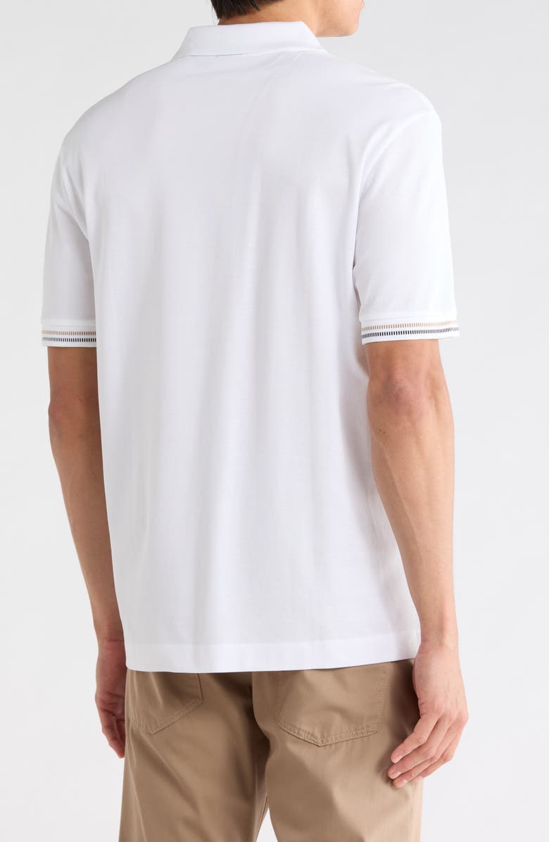 BOSS C-Parlay Cotton Polo, Alternate, color, White