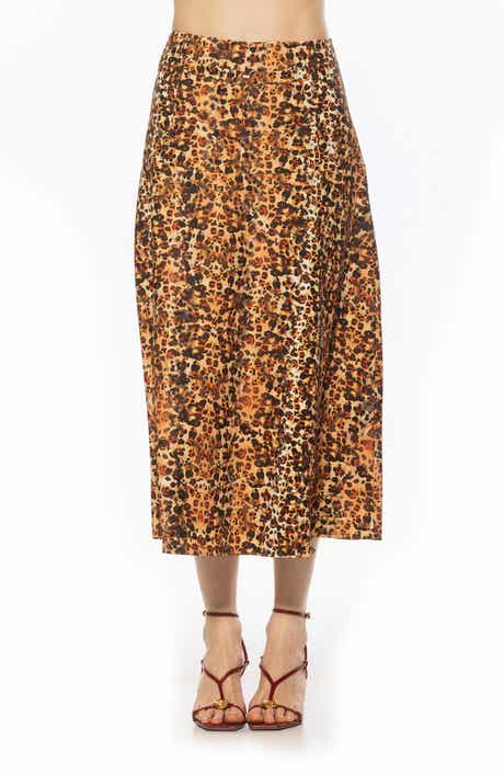 Alexia Admor Esres Flared Midi Skirt
