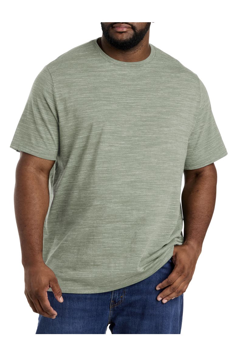 Big & Tall Space-dyed T-shirt, Main, color, DESERT SAGE SD