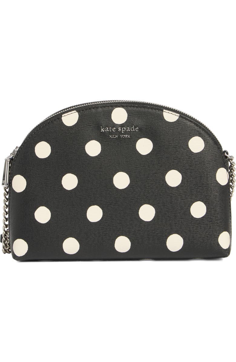 Kate Spade New York morgan sunshine dot print dome crossbody bag, Main, color,