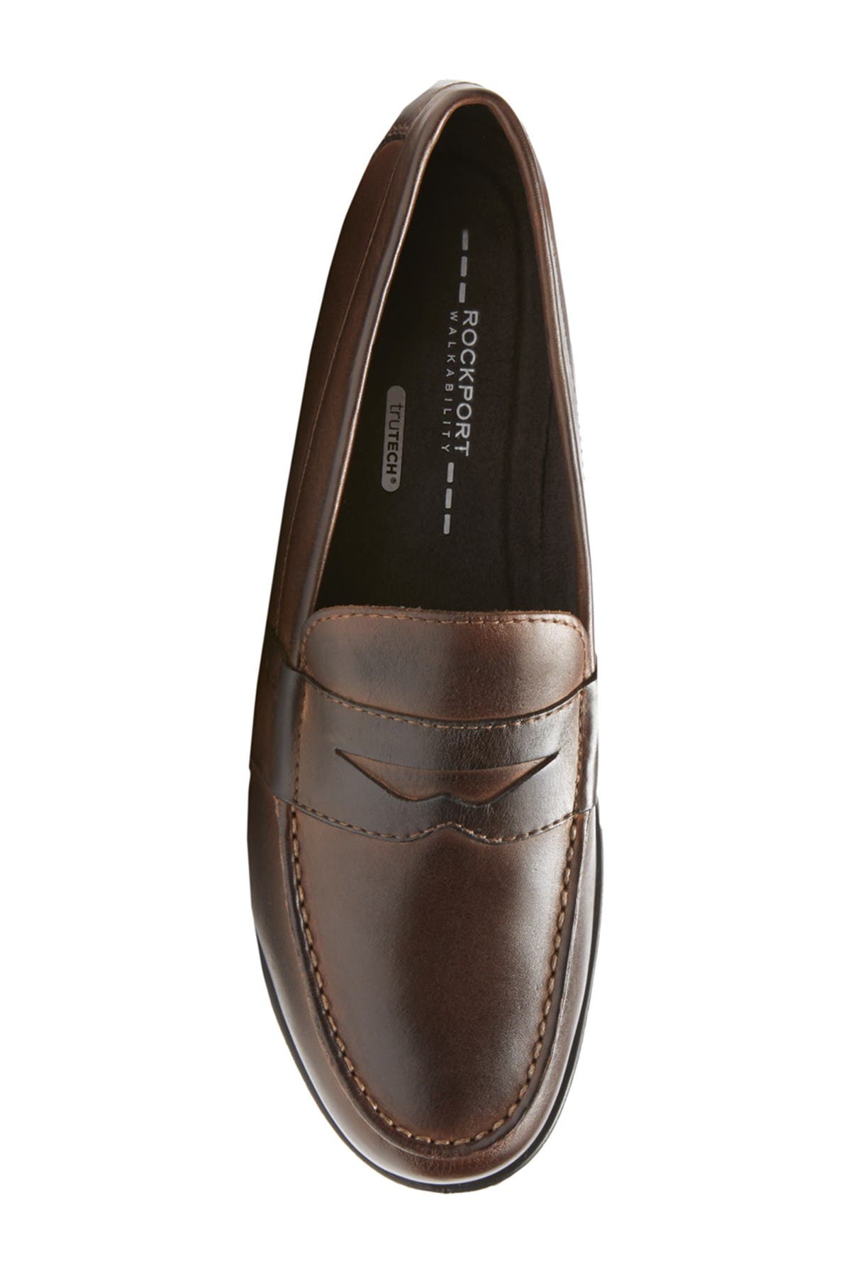 Classic Penny Loafer - Wide Width Available, Alternate, color, DARK BROWN