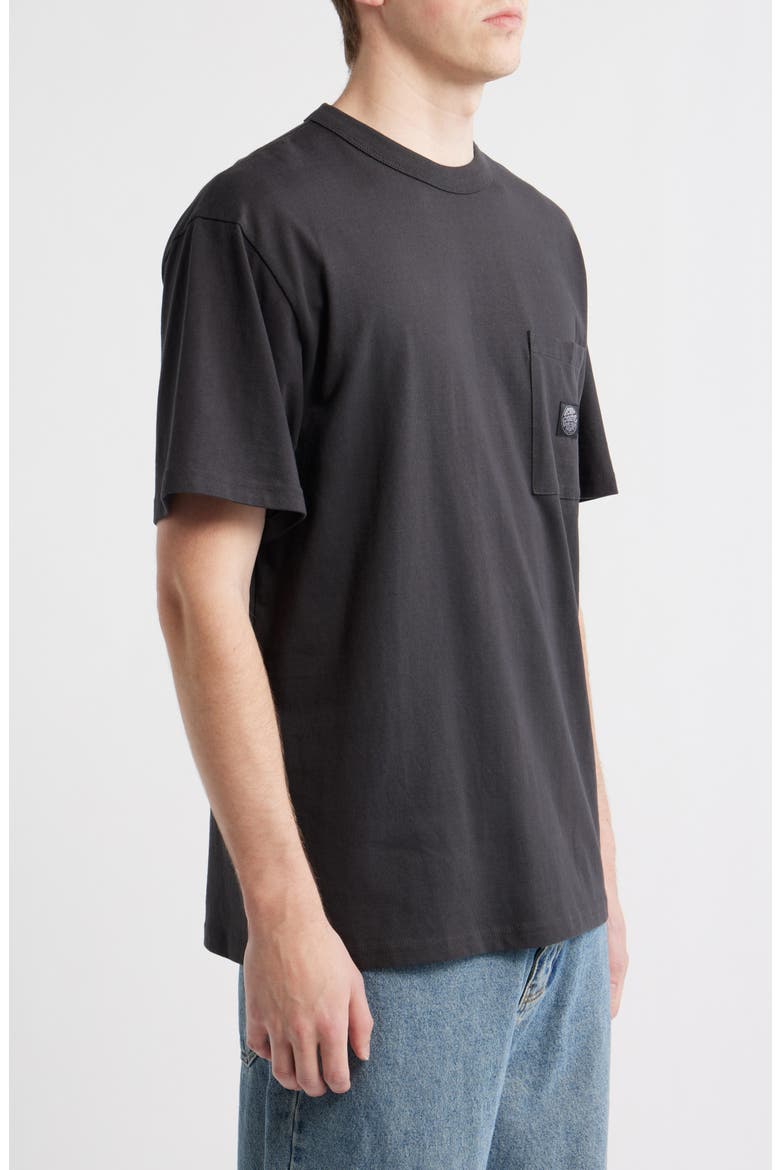 Premium Surf Wettie T-Shirt, Alternate, color, WASHED BLACK