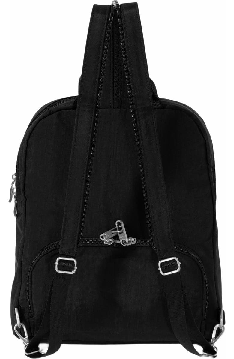 BAGGALLINI Coastal Flip Lock Day Pack, Alternate, color, Black