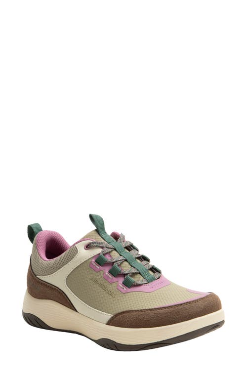 Alegria By Pg Lite Motov8 Water Repellent Sneaker In Brown