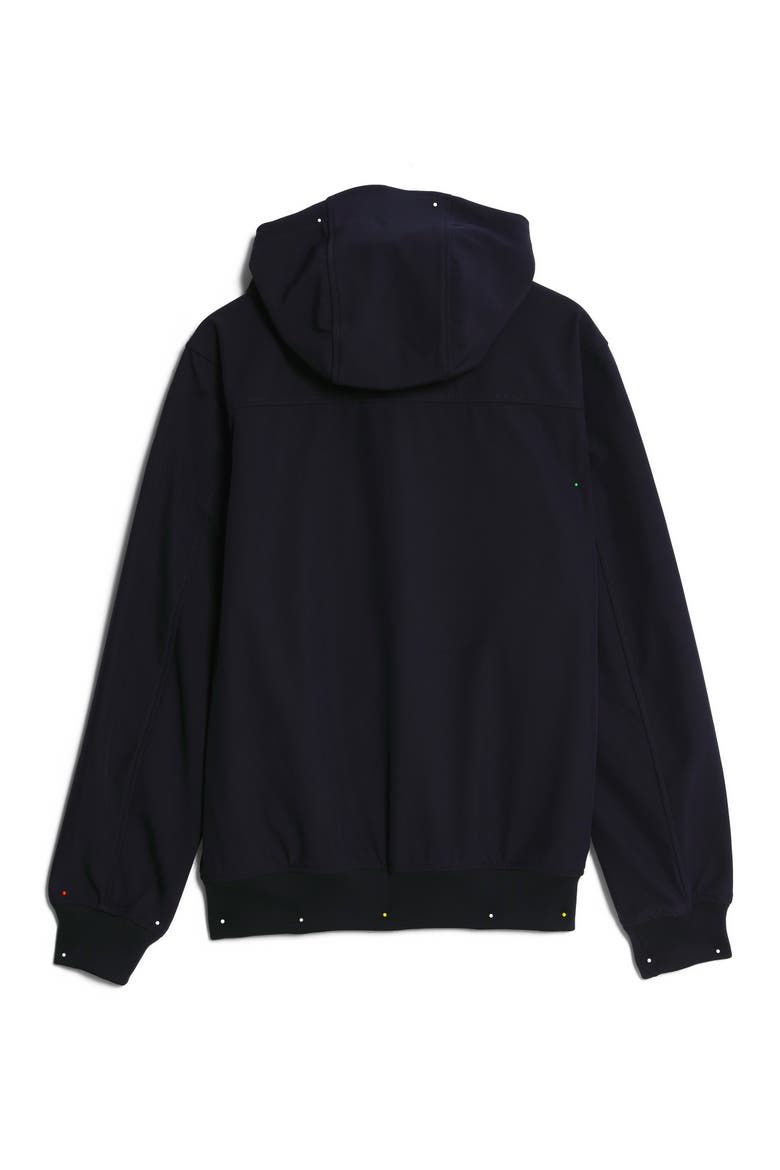 Mesh Back Long Sleeve Softshell Jacket, Alternate, color, Dark Navy