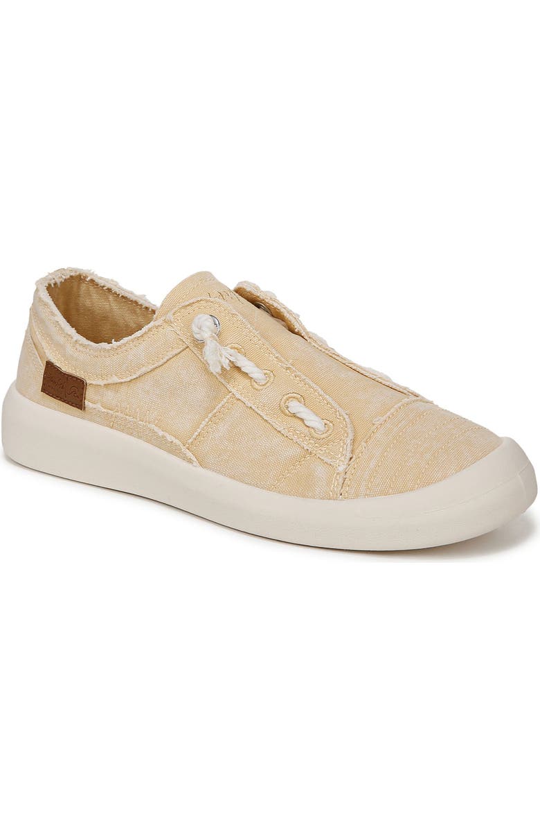 Blowfish Malibu Beachside Low Top Sneaker, Main, color, Yellow Washed Canvas