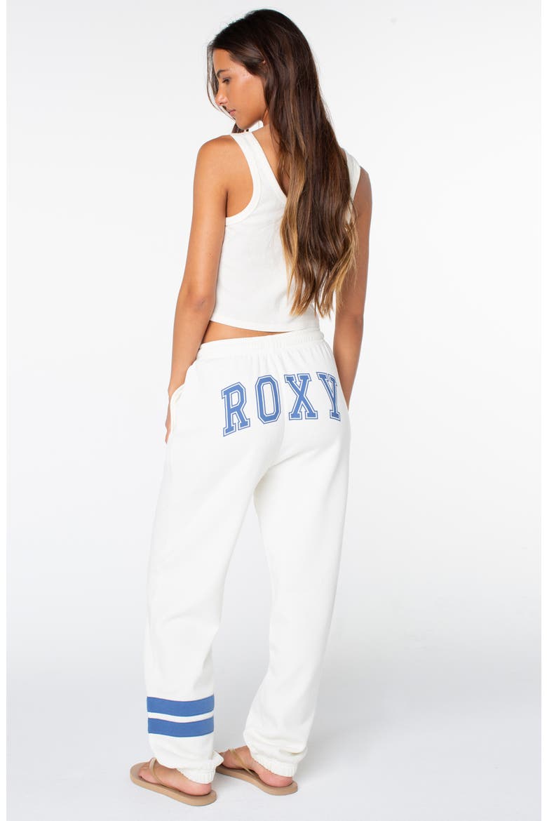 Sunset Stripe Sweatpants, Alternate, color, CLOUD DANCER