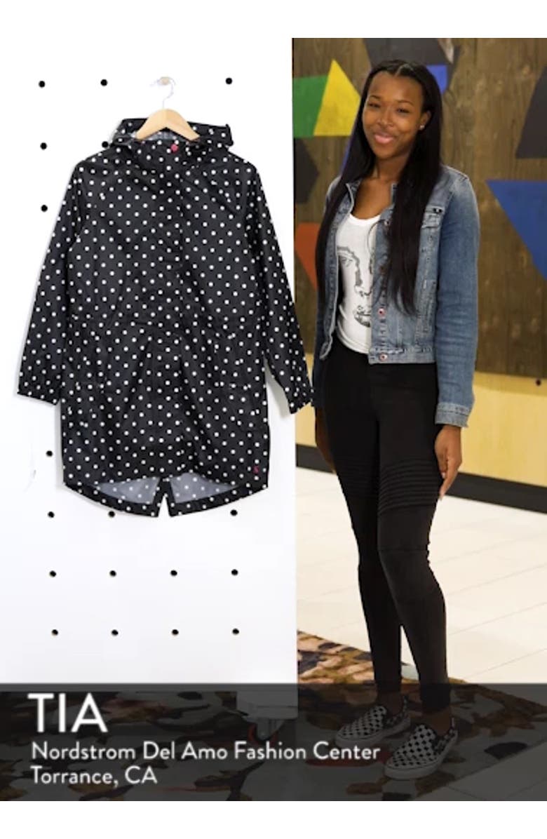 Right as Rain Packable Print Hooded Raincoat, sales video thumbnail