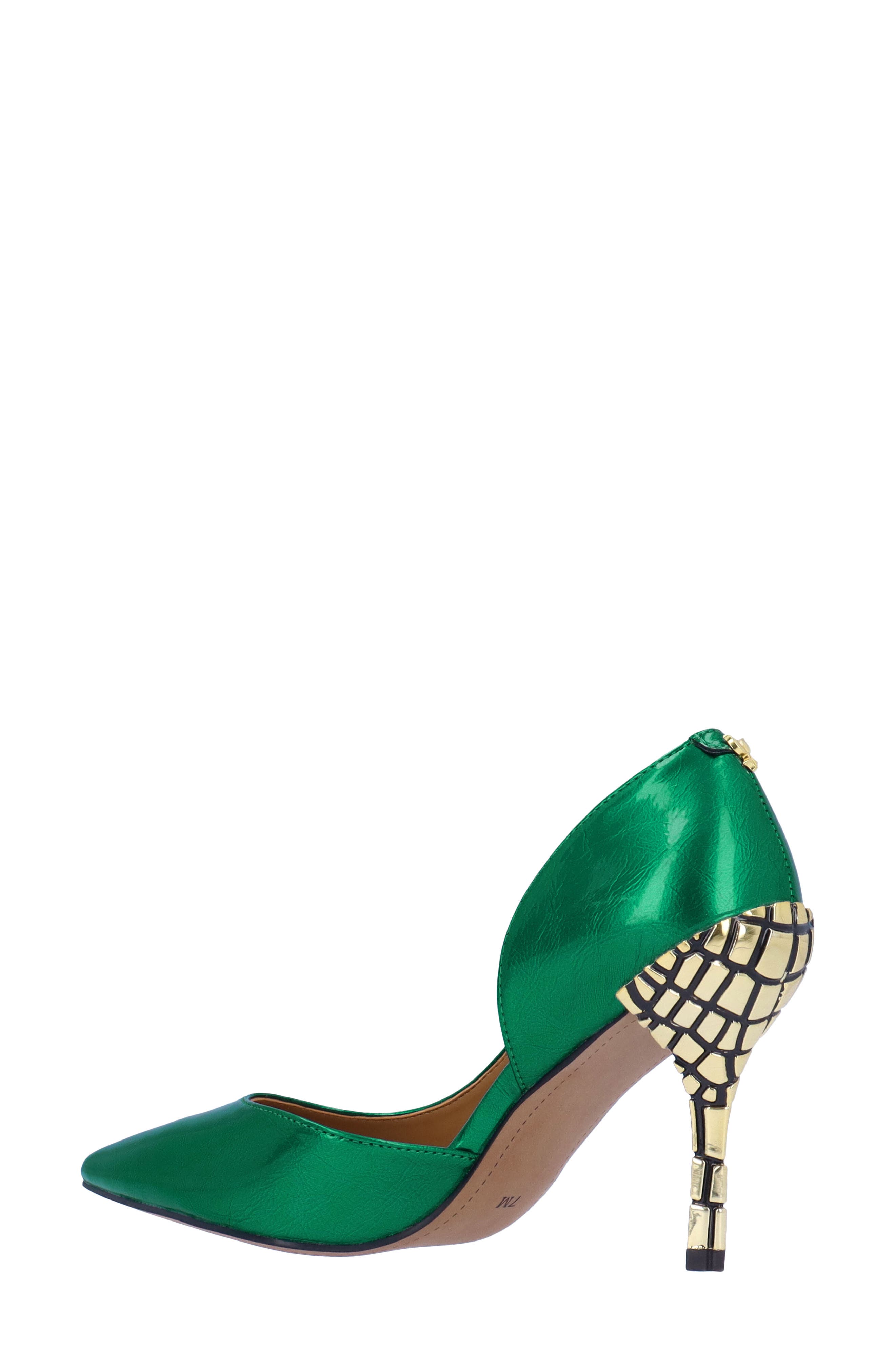 J. Reneé Jeannie Pump, Alternate, color, Emerald