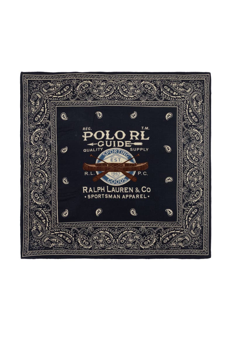 Sportsman Bandana, Main, color, Navy Multi