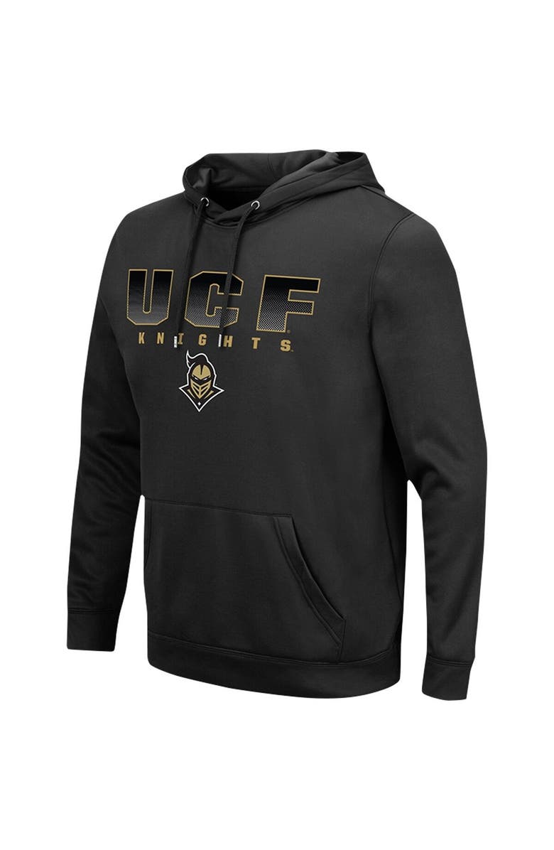 COLOSSEUM Men's Colosseum UCF Knights Blackout 3.0 Pullover Hoodie, Alternate, color, Black