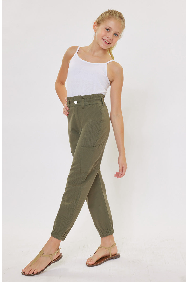 Poppy Mom Jogger Jeans, Alternate, color, Olive