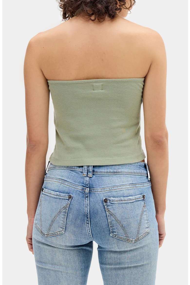 Brooklyn 98 Halter Top, Alternate, color, GREEN